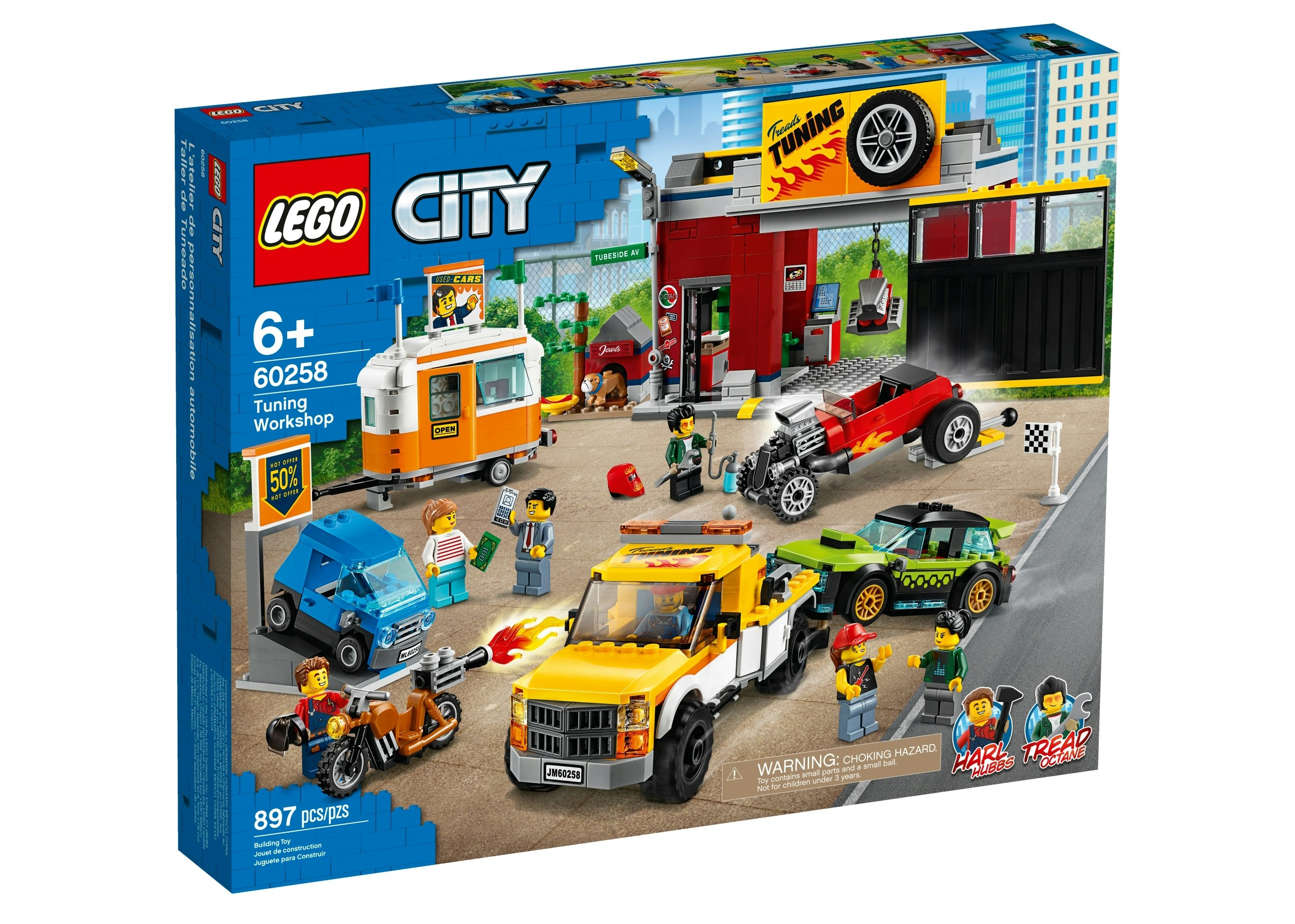 New Sealed 60258 Lego City Tuning Workshop